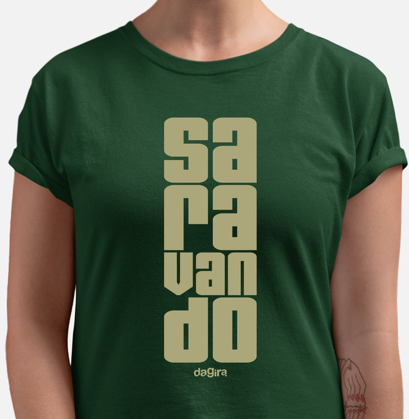 Camiseta Saravando Algodão Premium | Dagira