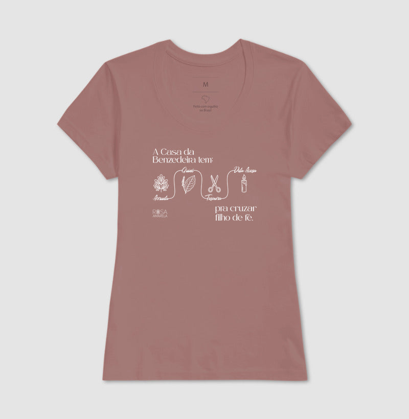 Camiseta Casa da Benzedeira Unissex | Dagira
