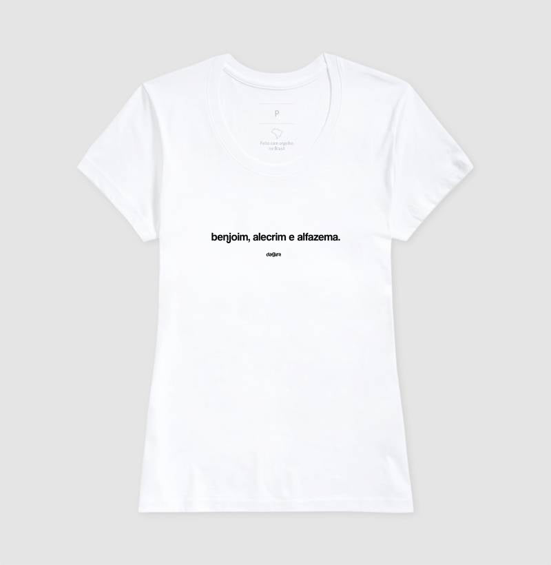 Camiseta Umbanda Benjoim, Alecrim e Alfazema | Dagira