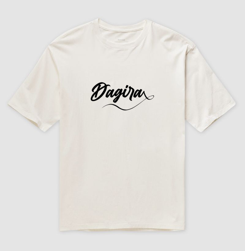 Camiseta Oversized Dagira Unissex | Dagira